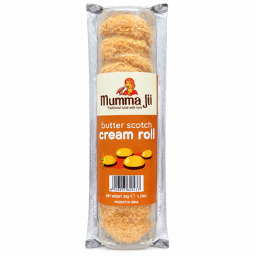 Mumma Jii Butterscotch Cream Rolls 50g
