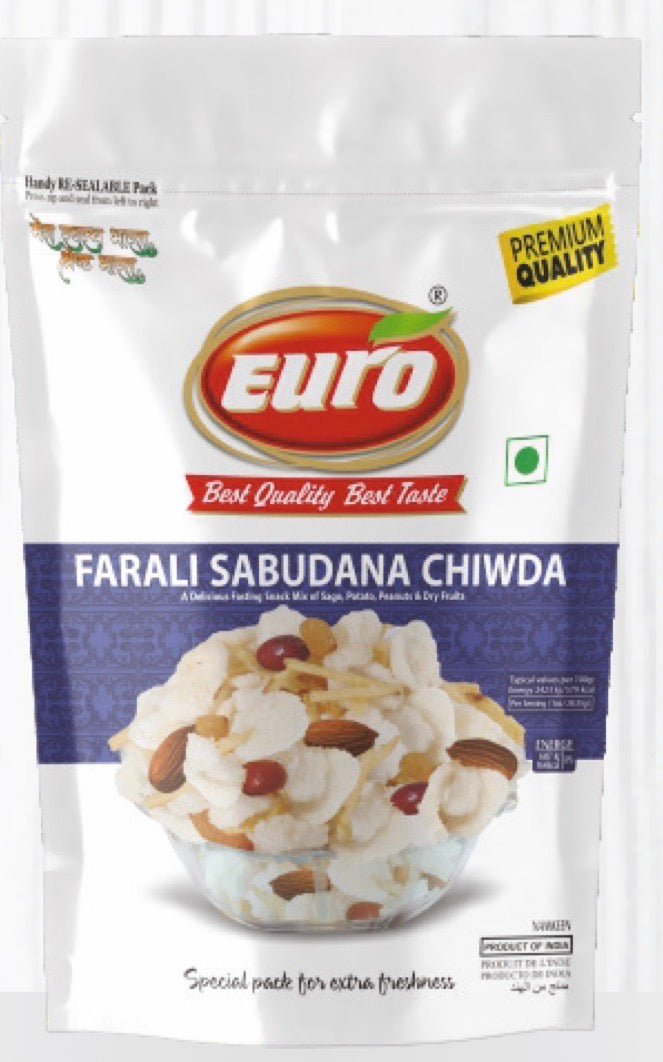 Euro Farali Sabudana Chiwda 300g