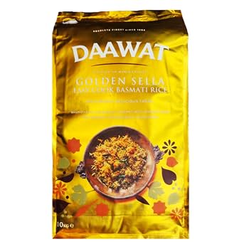 Daawat Golden Sella Basmati Rice 10kg