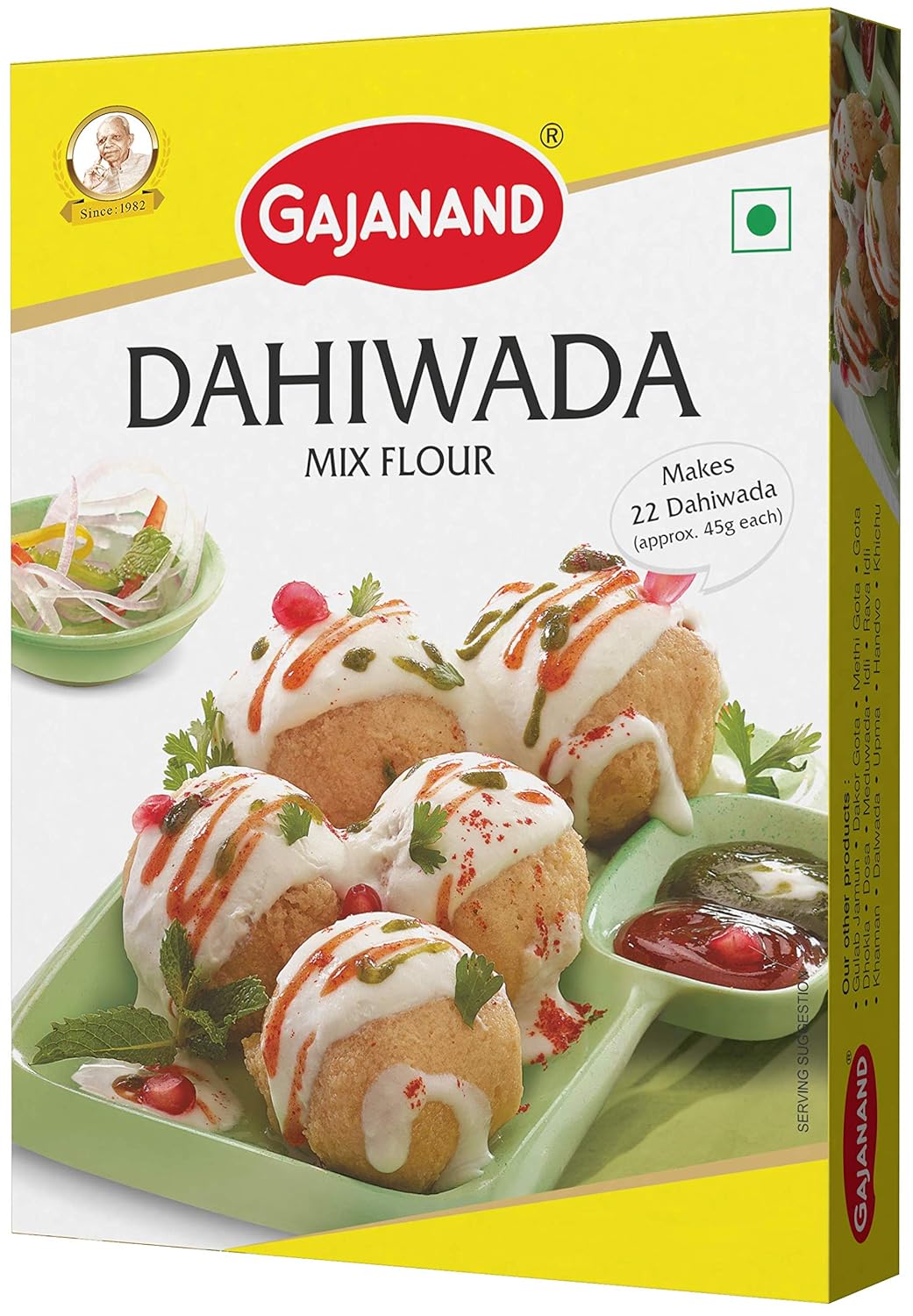 Gajanand Dahiwada Instant Mix 400g