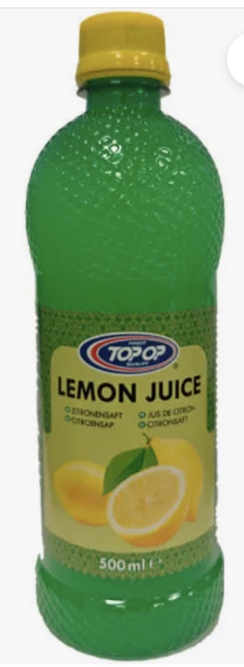 Top-op Lemon Juice 250ml