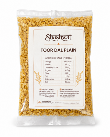 Shashwat Toor Dal Plain 500g / 1 kg / 1.5 kg