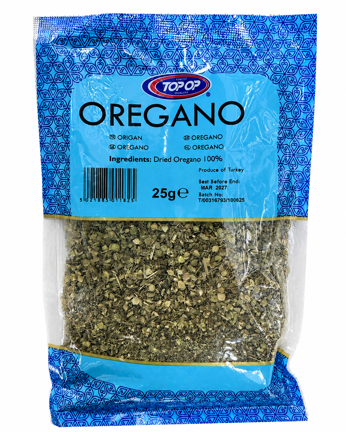 Top op Oregano 25 gm