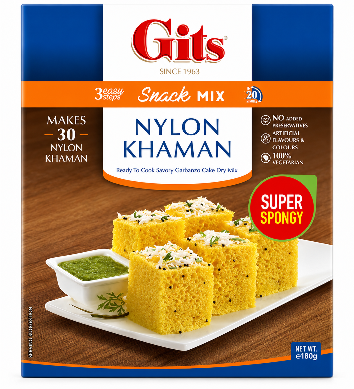 Gits Nylon Khaman Mix 180g