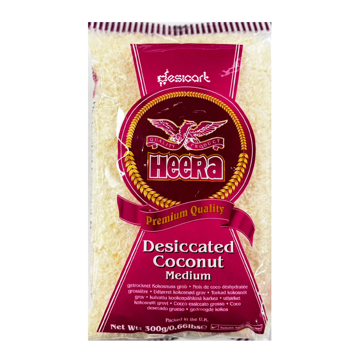Heera Desiccated Coconut Medium 300g