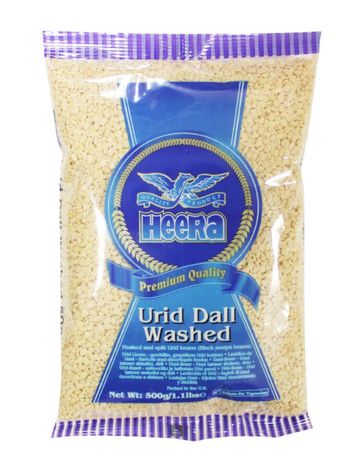 Heera Urid Dal Washed 500g