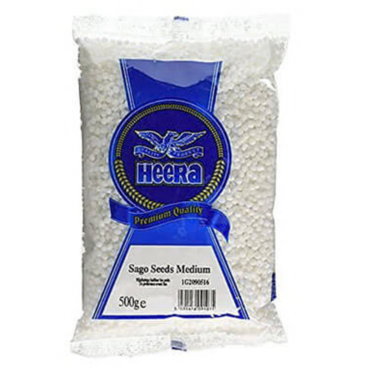 Heera Medium Sago Seeds (Sabudana) 500g