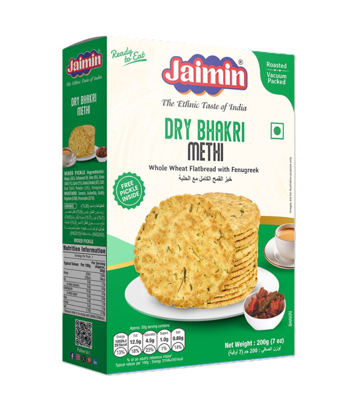 Jaimin Methi Bhakri 200g