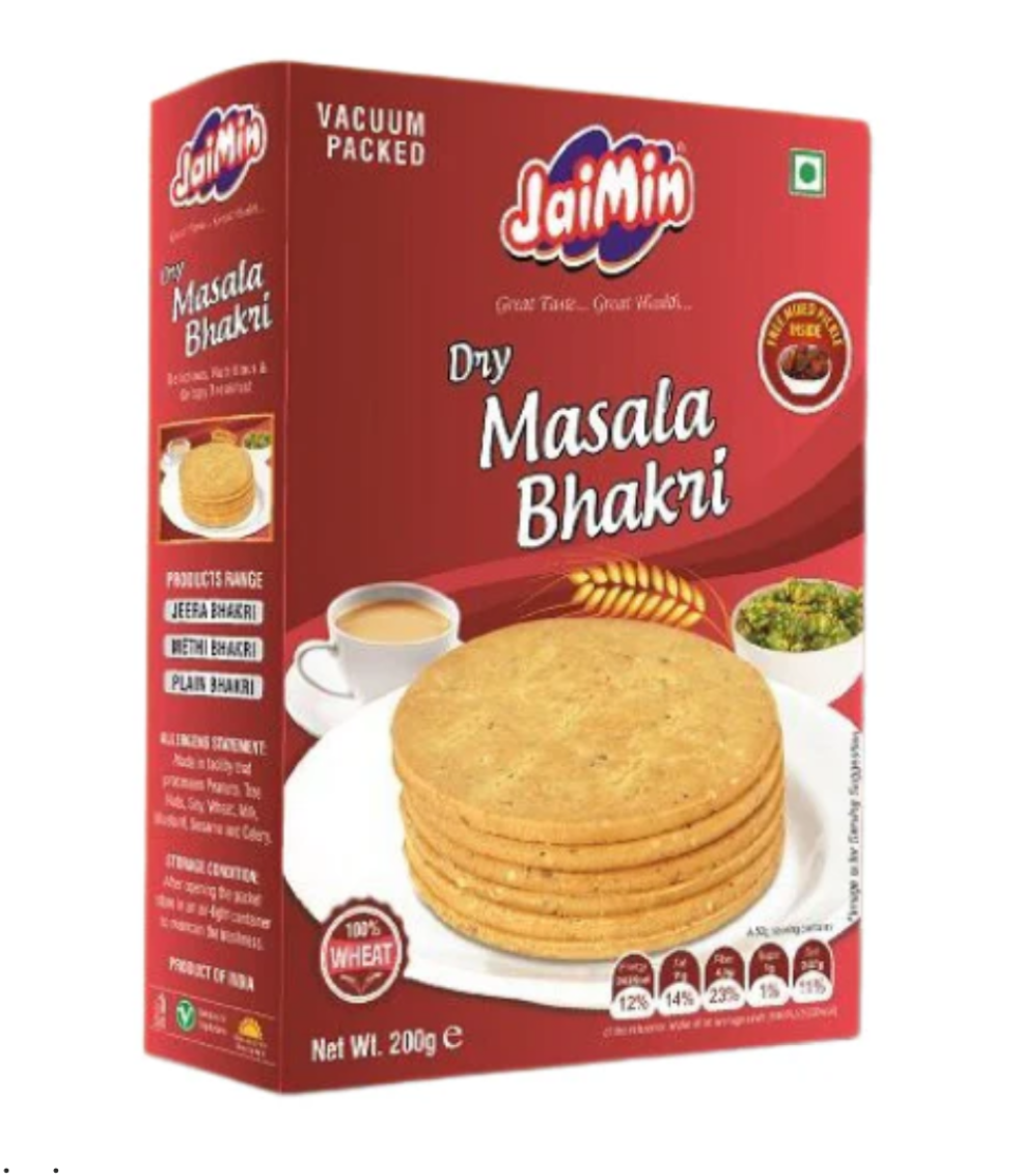 Jaimin Masala Bhakri 200g