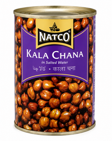 Natco kala Chana in salted water 400g
