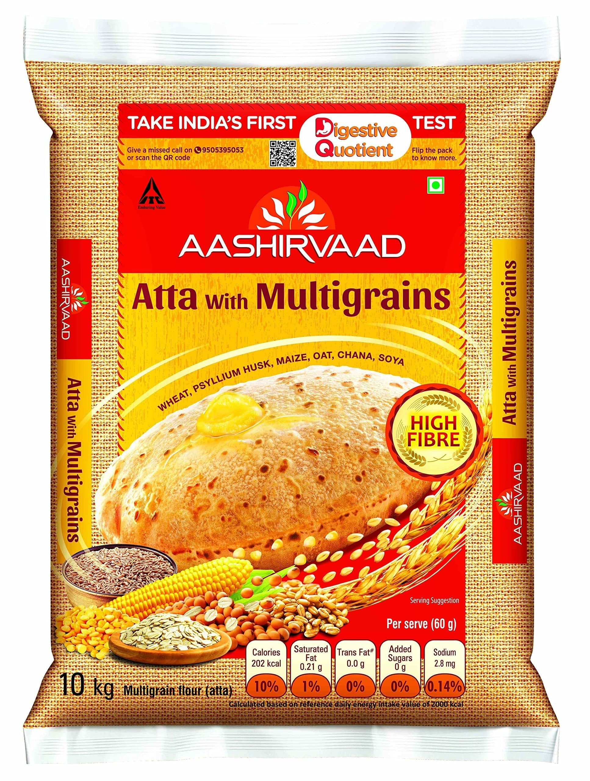 Aashirwaad Atta with Multigrains
