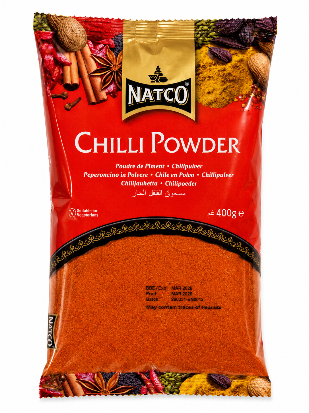 Natco Chilli Powder (Marchu) 400g