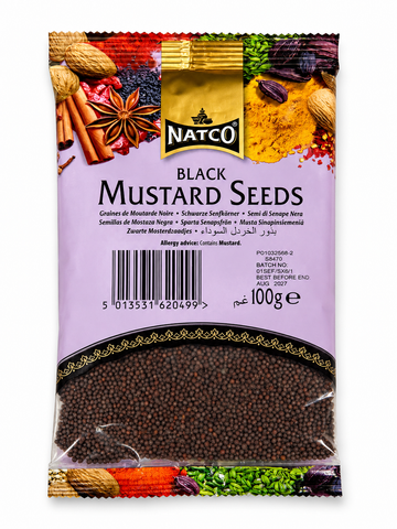 Natco Black Mustard(Rai) seeds 100g