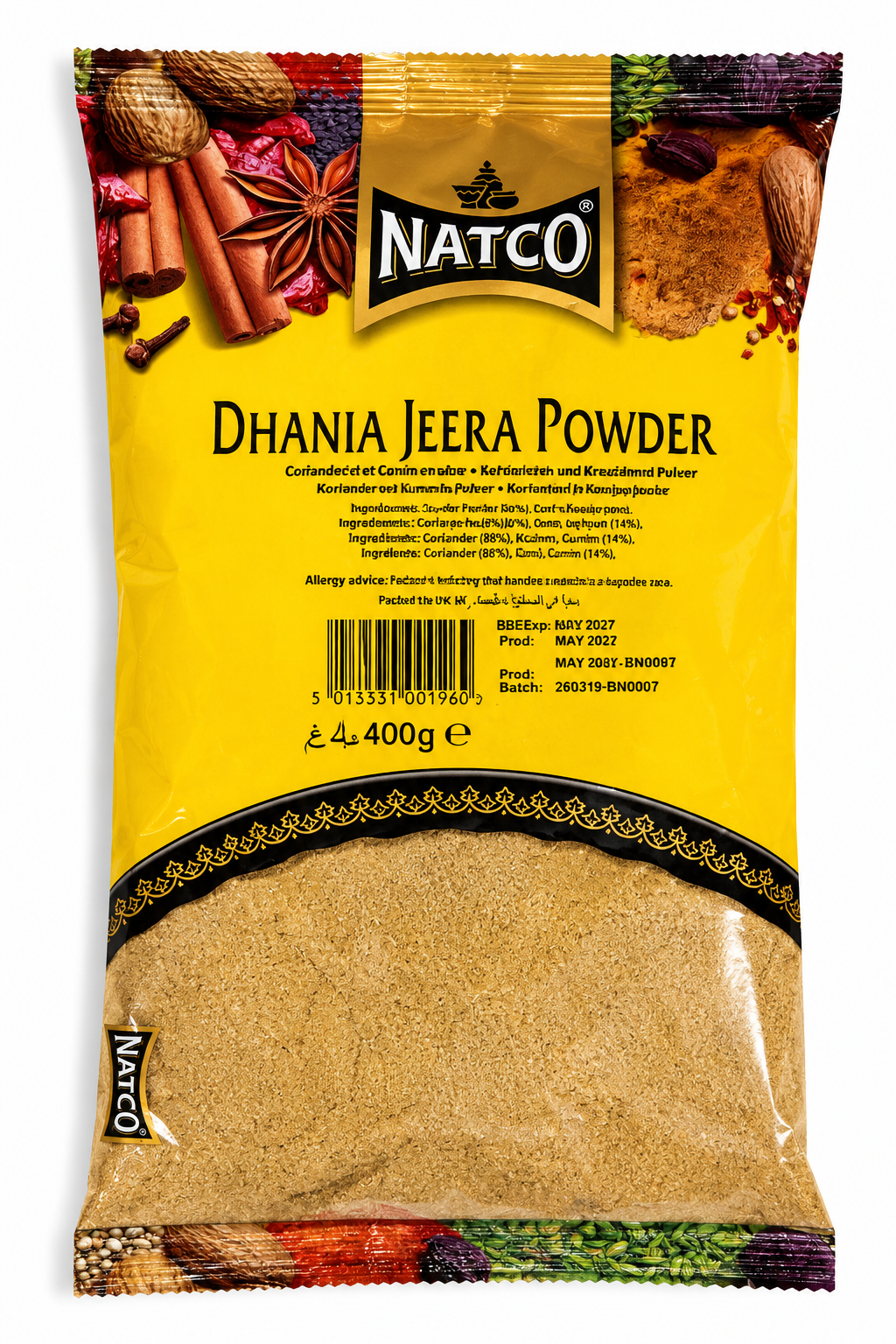 Natco Dhania - Jeera Powder 400g