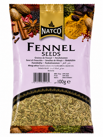 Natco Fennel Seeds (Variyadi) 100g