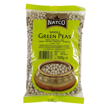 Natco Whole Green Peas 500g