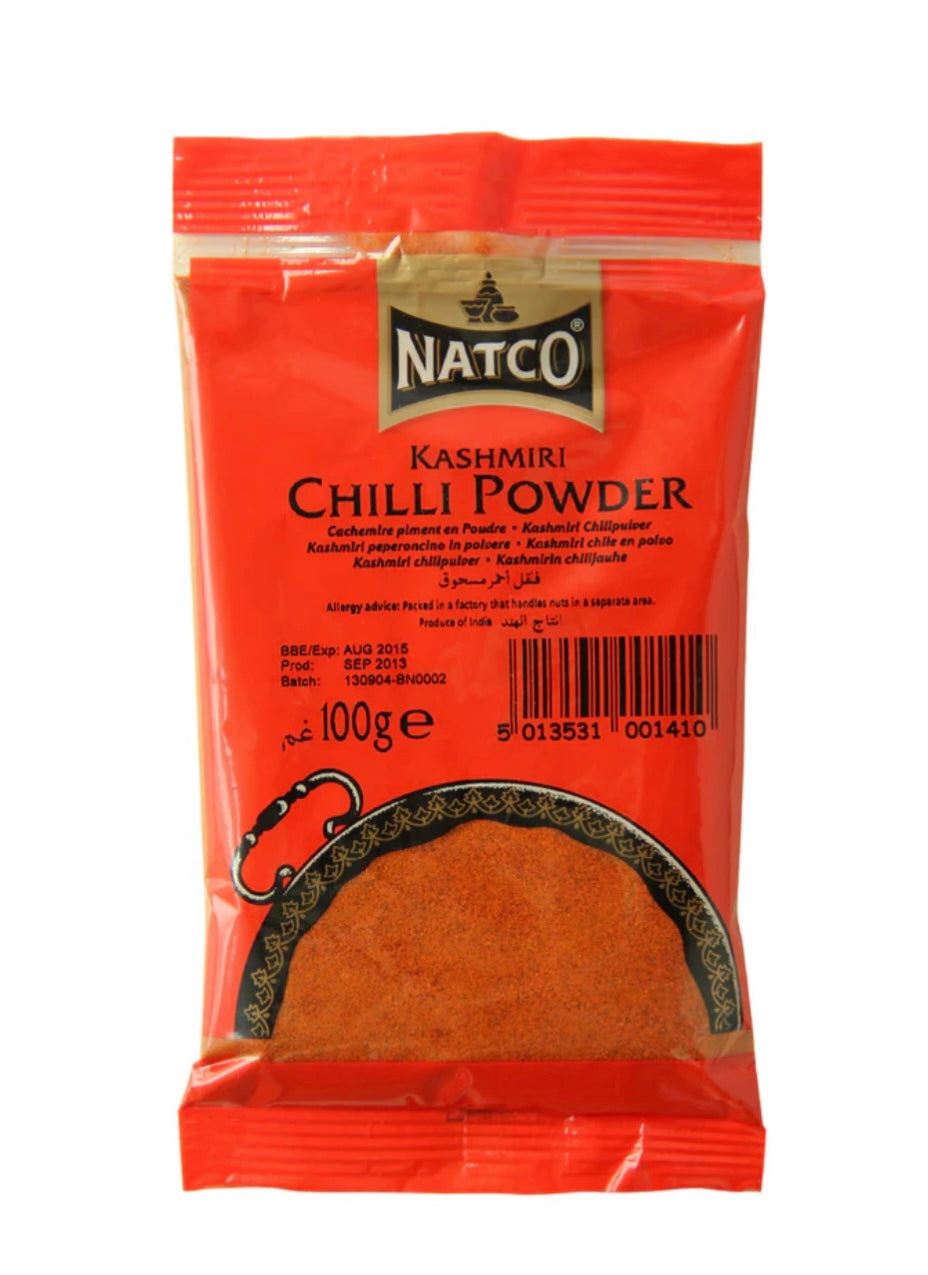 Natco Kasmiri Chilli Powder(marchu) 100g / 400g
