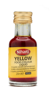 niharti yellow food colour 28 ml