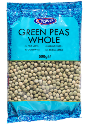 Top Op Green Peas Whole 500 gm