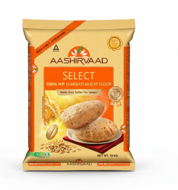 Aashirvaad Flour Sharbati Select Atta 10Kg