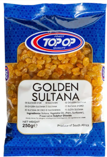 Top-Op Golden Sultanas 250g