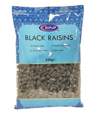 Top-Op Black Raisins 250g