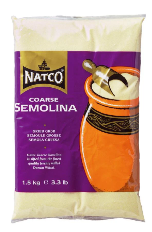 Natco Semolina Coarse 1.5kg