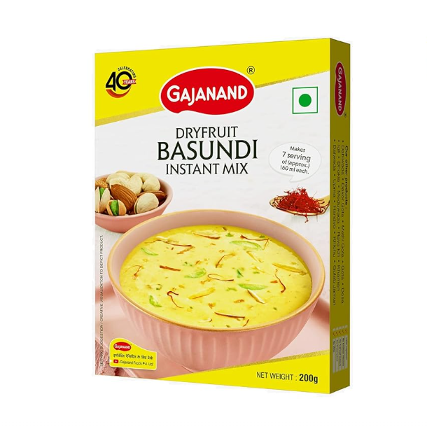 Gajanand Dryfruit Basundi Instant Mix 100g
