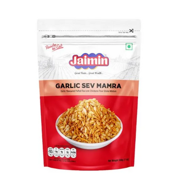 Jaimin Garlic Sev Mamra 200g