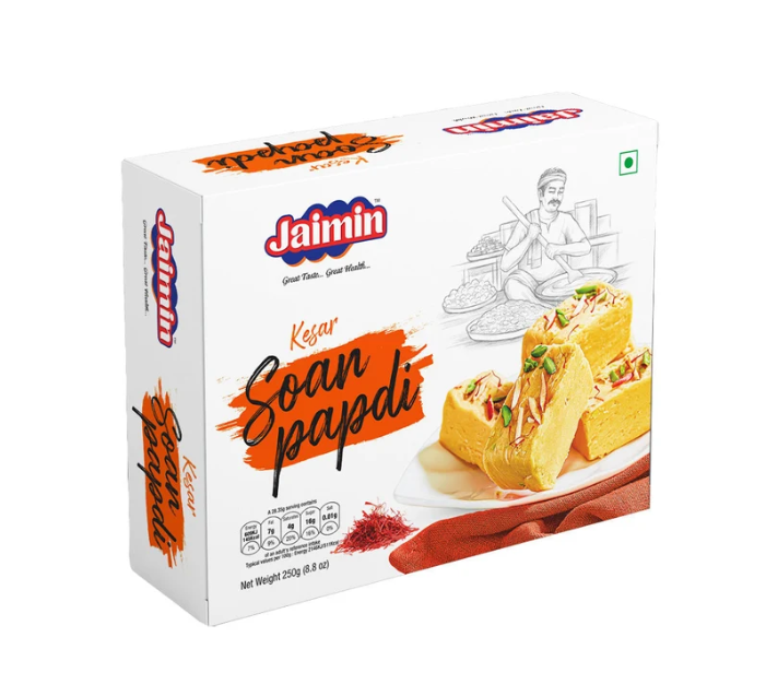 Jaimin Kesar Soanpapdi 250g