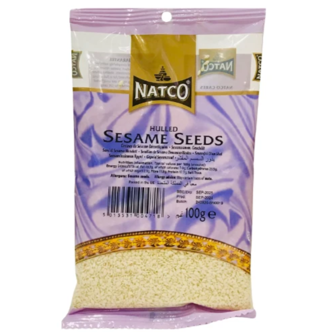 Natco sesame seeds Hulled 100g
