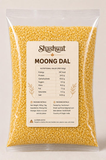 Shashwat Moong Dal 500g/ 1KG /1.5KG