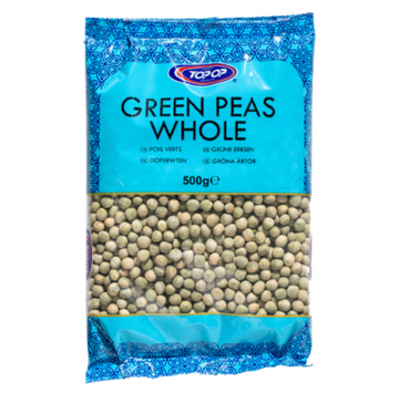 Top Op Green Peas Whole 500g
