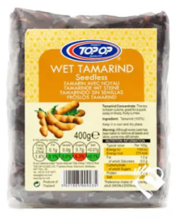 Topop Tamarind Wet Seedless 400g