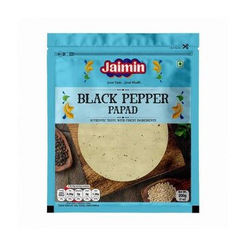 Jaimin Black Pepper Papad 200g