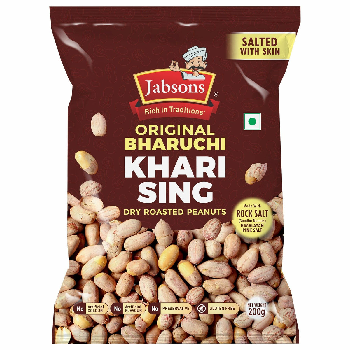 Jabsons Khari Sing With Skin 200g