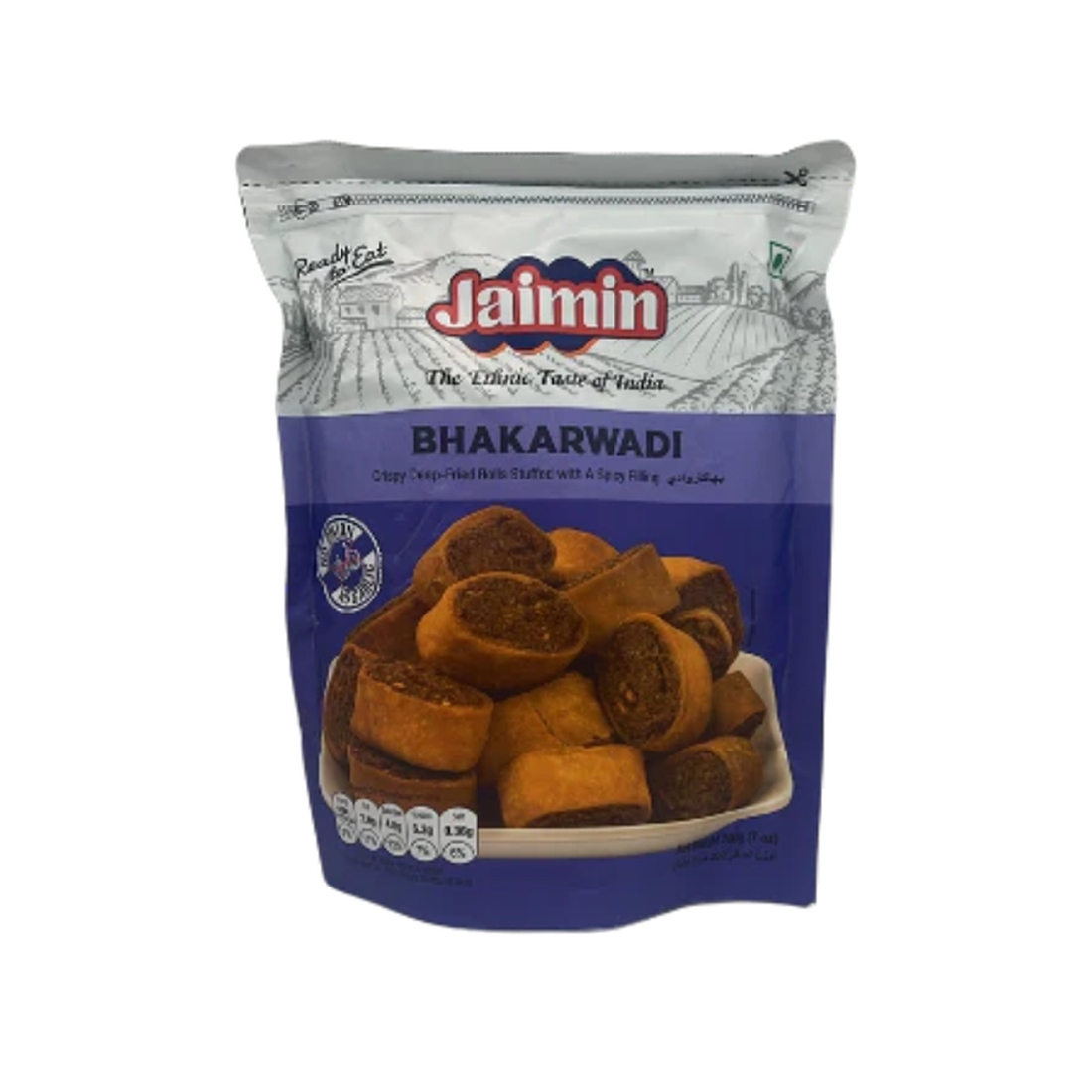 Jaimin Bhakarwadi no onion-Garlic 200g
