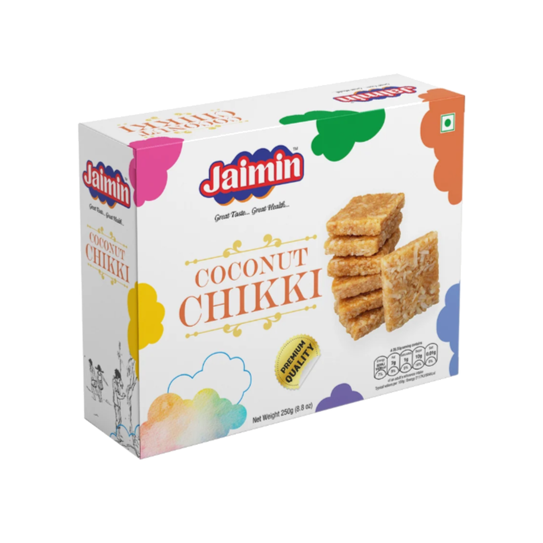 Jaimin Coconut Chikki 150g