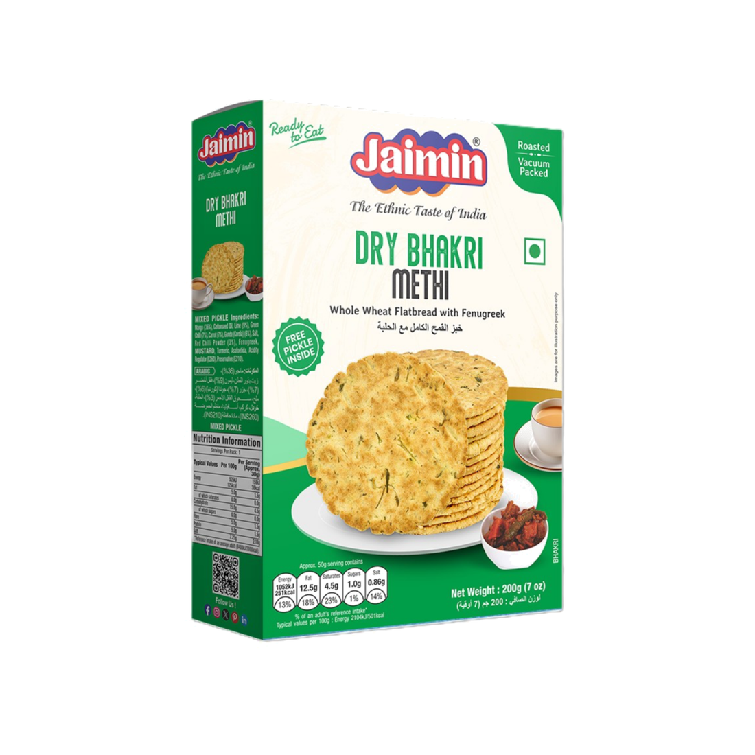 Jaimin Methi Bhakri 200g