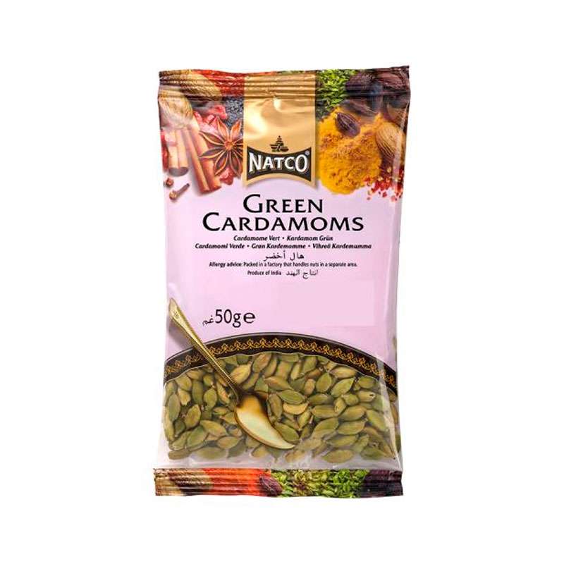 Natco Green Cardamoms 50g