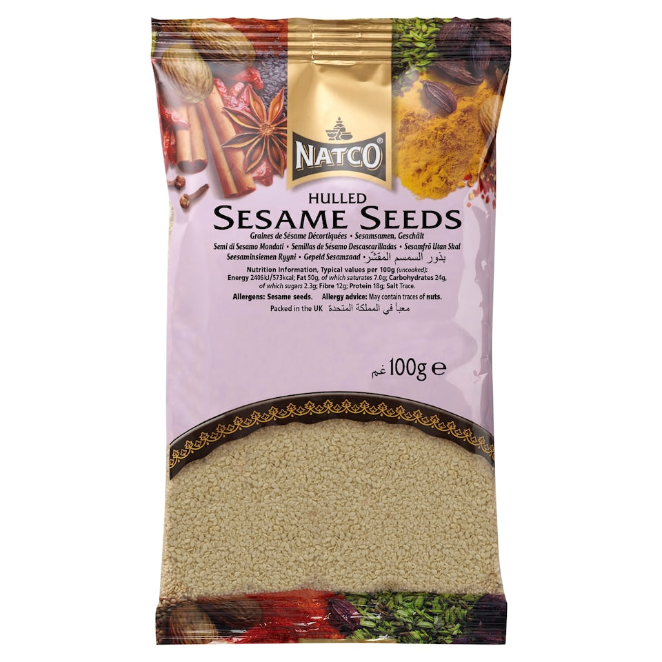 Natco Hulled Sesame Seeds 100g