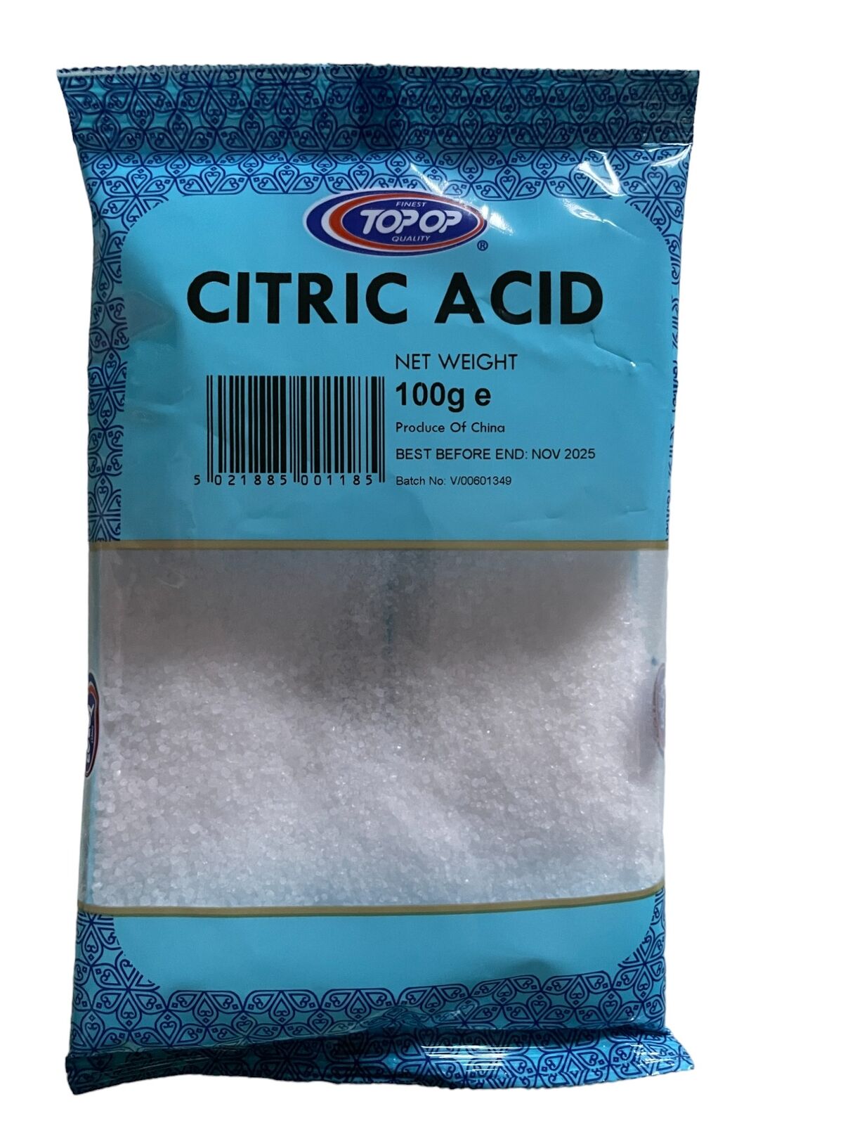 Top Op Citric Acid 100g