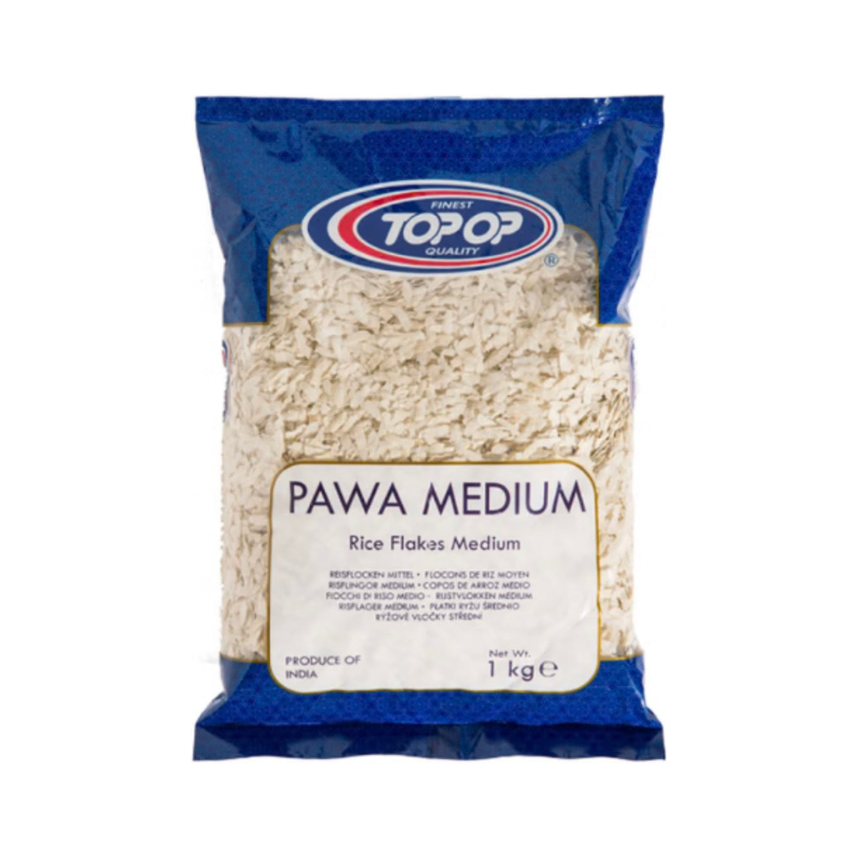 Top Op Medium Pawa (Rice Flakes) 1 kg
