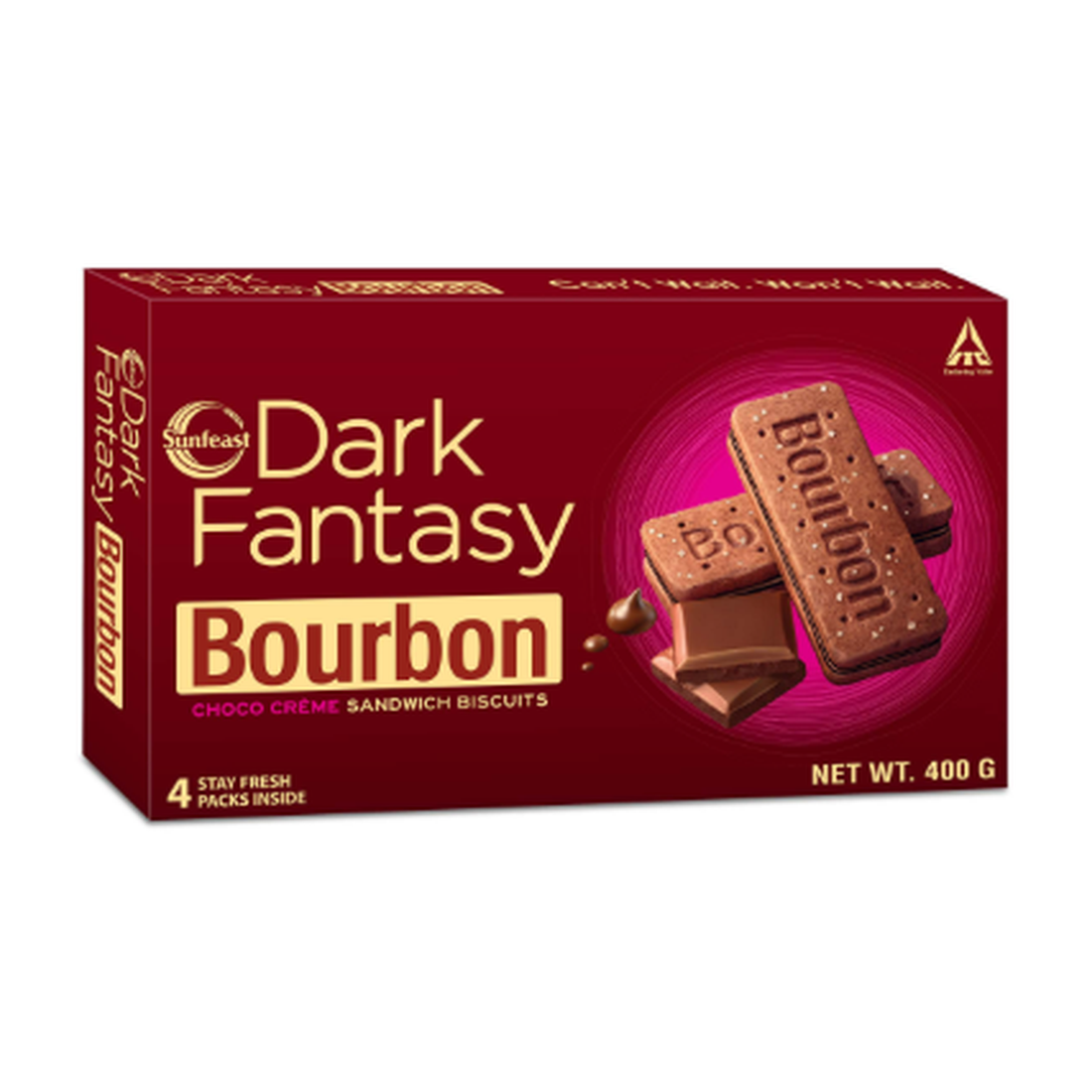 Sunfeast Dark Fantasy Bourbon Biscuits 400g