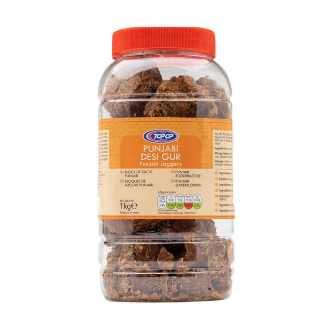 Top-Op Jaggery Punjabi Desi 1kg