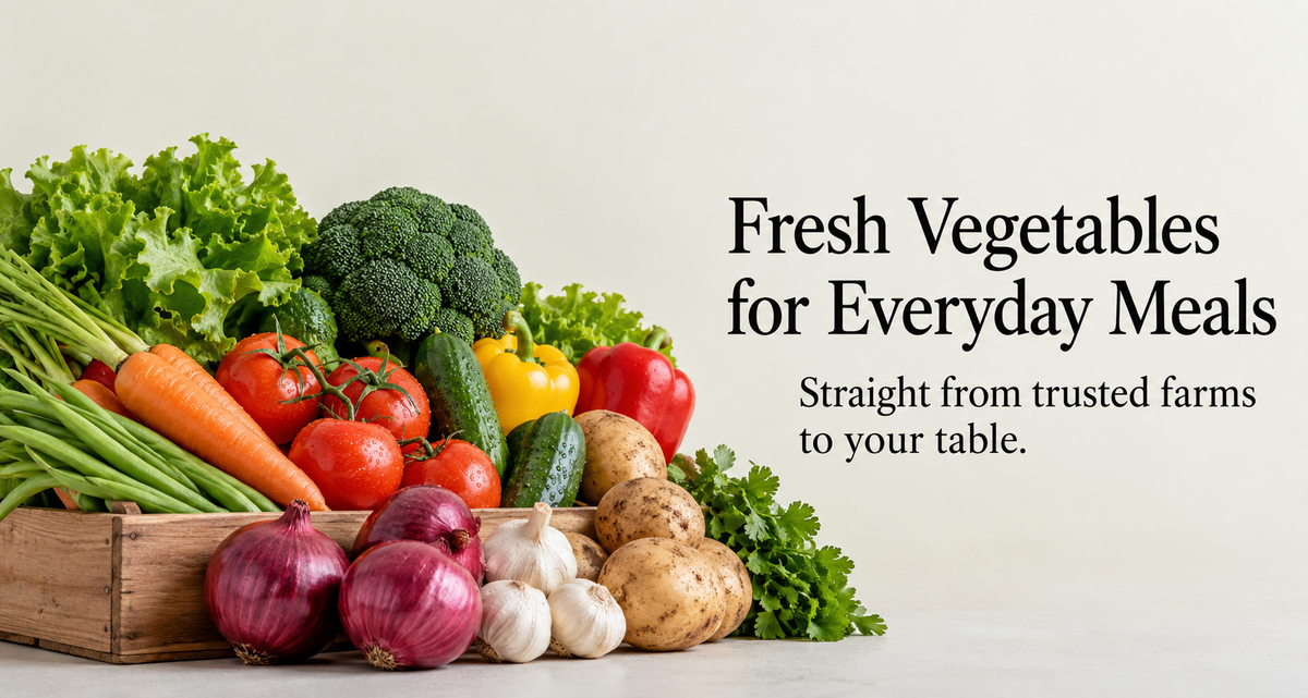 Fresh Indian Vegetables — Local Delivery Only